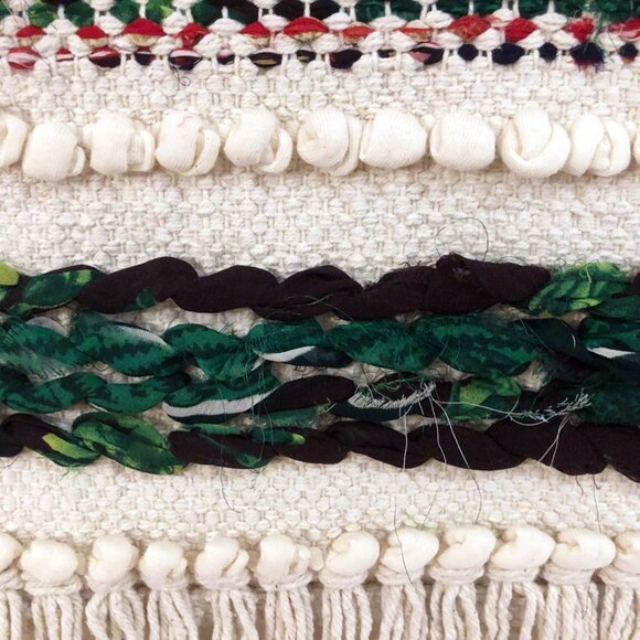 Karma Living Woven Fabric Art Wall Hanging - Picture 5 of 10